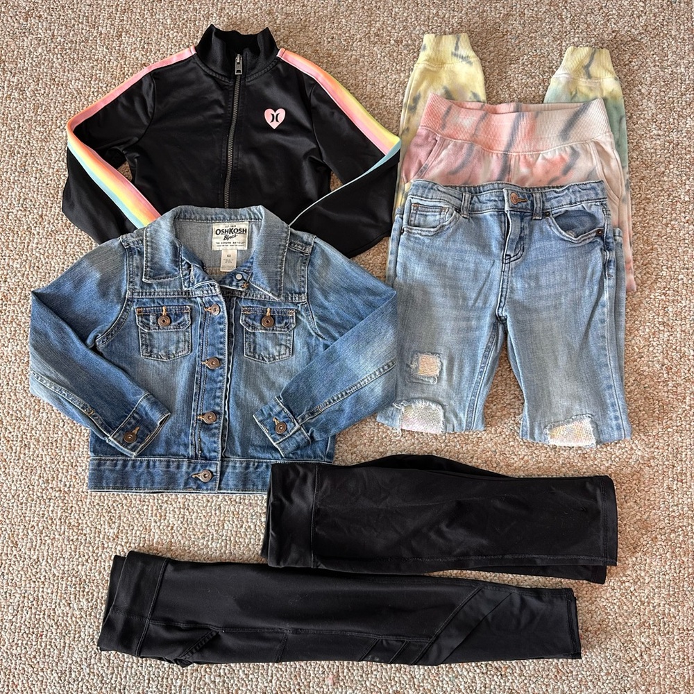 Girls Clothing Bundle Size 6X/7 - Six Pieces!